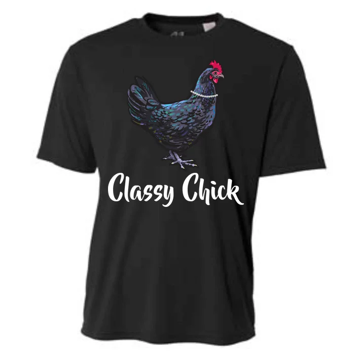 Classy Chick - Funny Cute Cooling Performance Crew T-Shirt