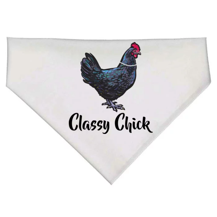 Classy Chick - Funny Cute USA-Made Doggie Bandana