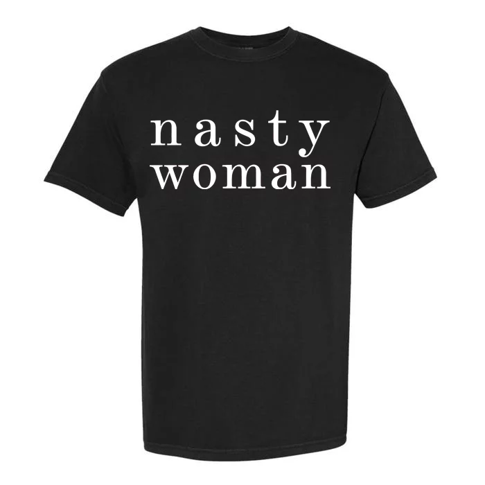 Classy Nasty Woman News Anchor Logo Garment-Dyed Heavyweight T-Shirt