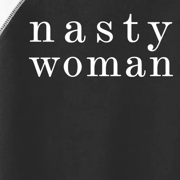 Classy Nasty Woman News Anchor Logo Toddler Fine Jersey T-Shirt