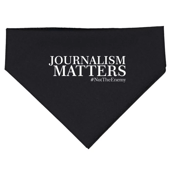 Classy News Journalism Matters #NotTheEnemy USA-Made Doggie Bandana