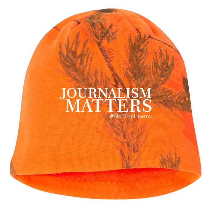 Classy News Journalism Matters #NotTheEnemy Kati - Camo Knit Beanie