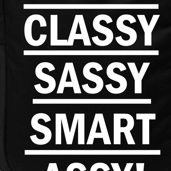 Classy Sassy Smart Assy Impact Tech Backpack