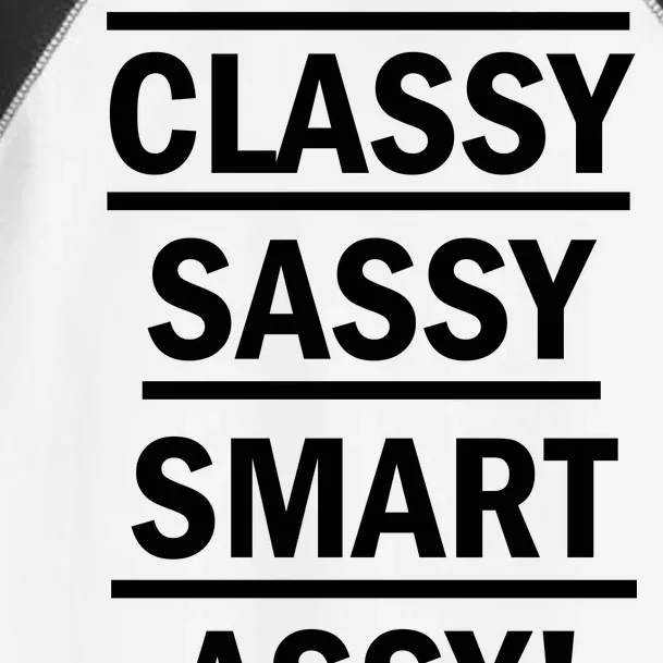 Classy Sassy Smart Assy Toddler Fine Jersey T-Shirt