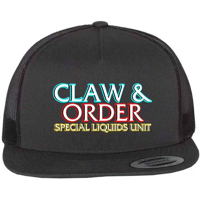 Claw & Order Special Liquids Unit Flat Bill Trucker Hat