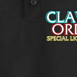 Claw & Order Special Liquids Unit Dry Zone Grid Performance Polo