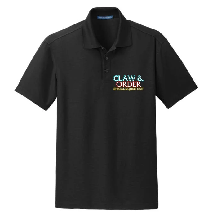 Claw & Order Special Liquids Unit Dry Zone Grid Performance Polo