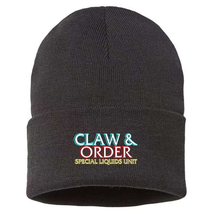 Claw & Order Special Liquids Unit Sustainable Knit Beanie