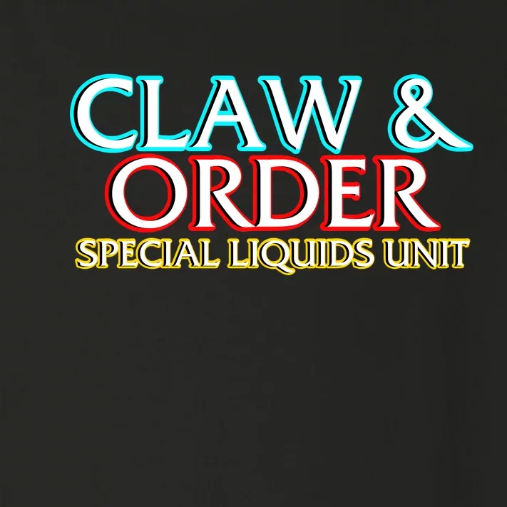 Claw & Order Special Liquids Unit Toddler Long Sleeve Shirt