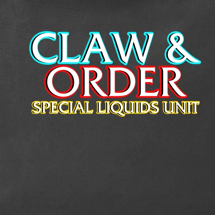 Claw & Order Special Liquids Unit Zip Tote Bag