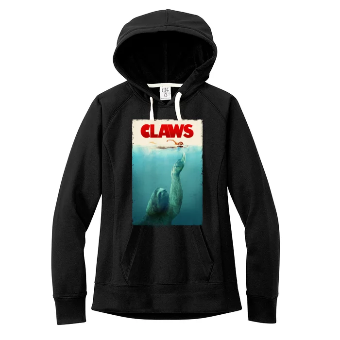 Claws Sloth Women's Fleece Hoodie