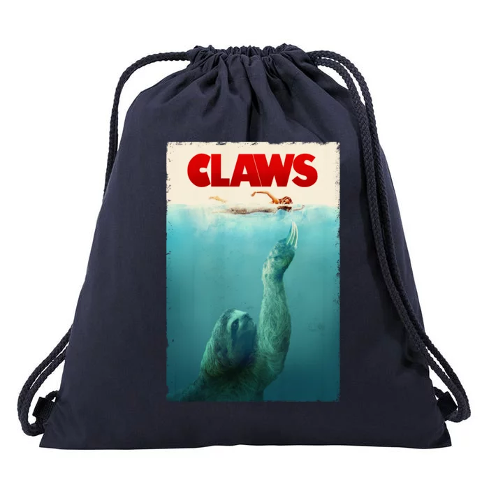 Claws Sloth Drawstring Bag
