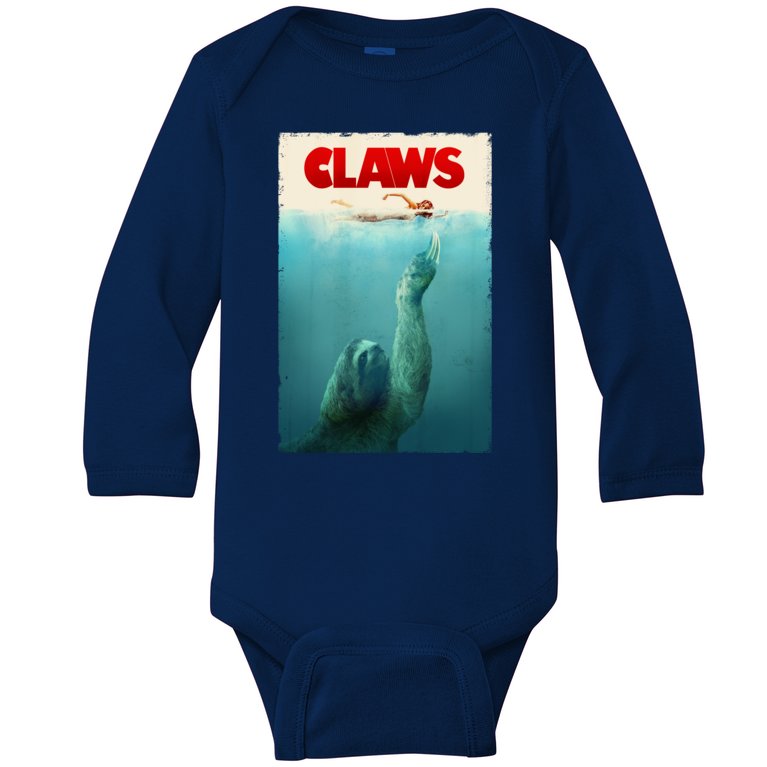 Claws Sloth Baby Long Sleeve Bodysuit