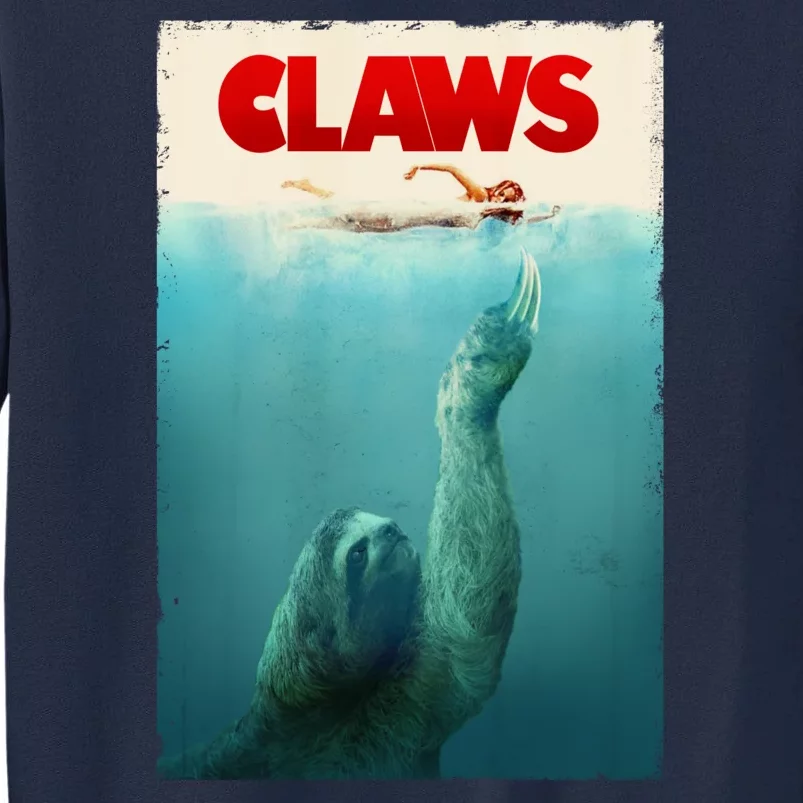 Claws Sloth Tall Sweatshirt