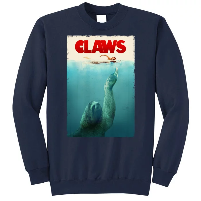 Claws Sloth Tall Sweatshirt