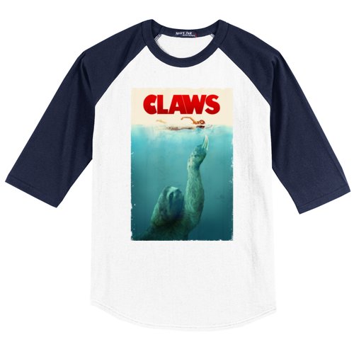 Claws Sloth Baseball Sleeve Shirt