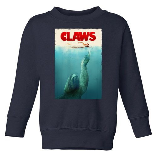 Claws Sloth Toddler Sweatshirt