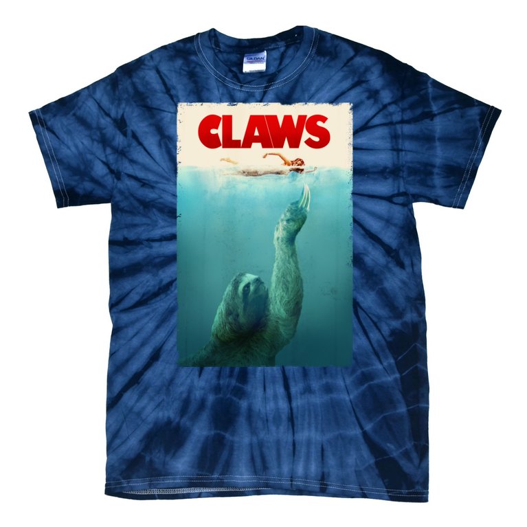 Claws Sloth Tie-Dye T-Shirt