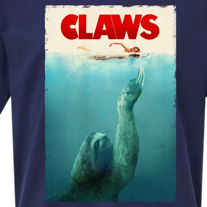 Claws Sloth Sueded Cloud Jersey T-Shirt