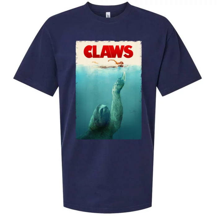 Claws Sloth Sueded Cloud Jersey T-Shirt