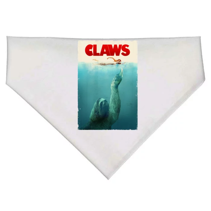 Claws Sloth USA-Made Doggie Bandana