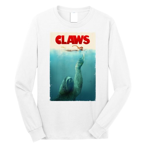Claws Sloth Long Sleeve Shirt