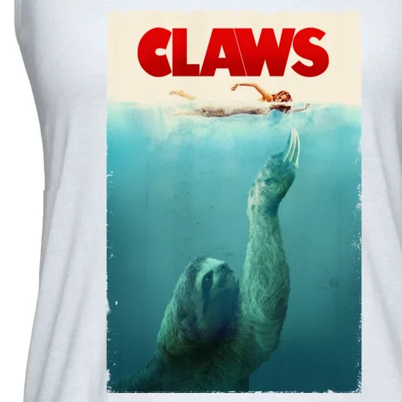 Claws Sloth Ladies Essential Flowy Tank