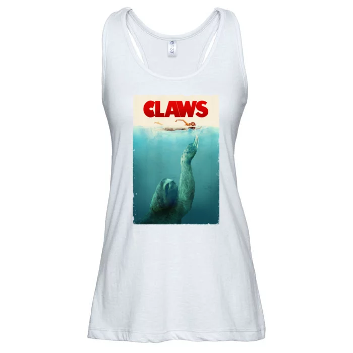 Claws Sloth Ladies Essential Flowy Tank