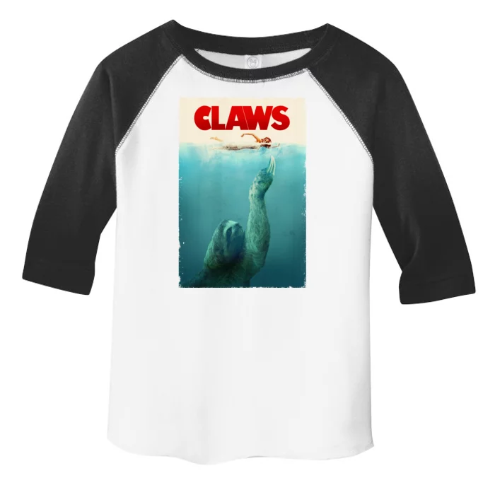 Claws Sloth Toddler Fine Jersey T-Shirt