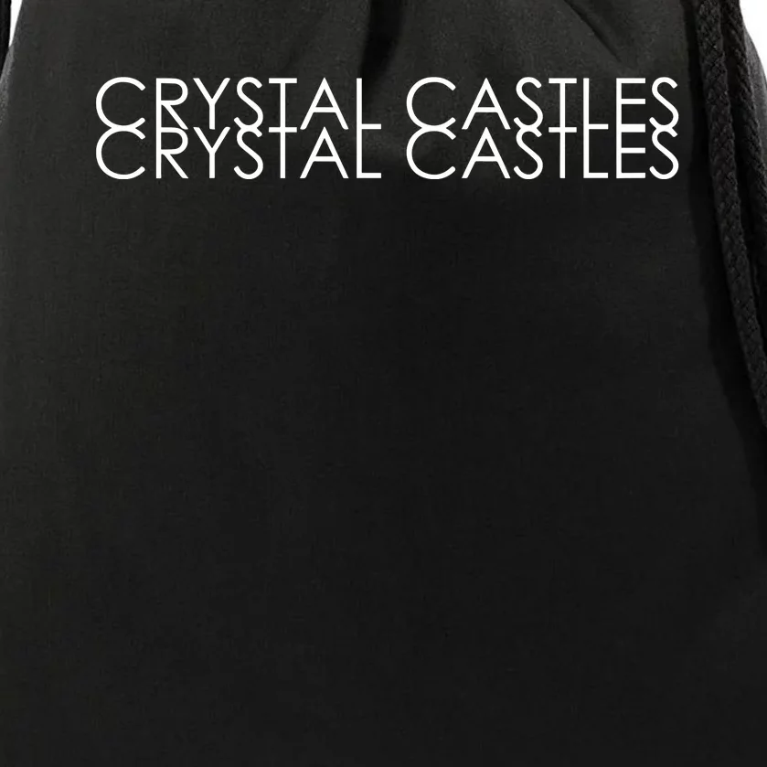 Cunty Little Boy Crystal Castles Crystal Castles Drawstring Bag