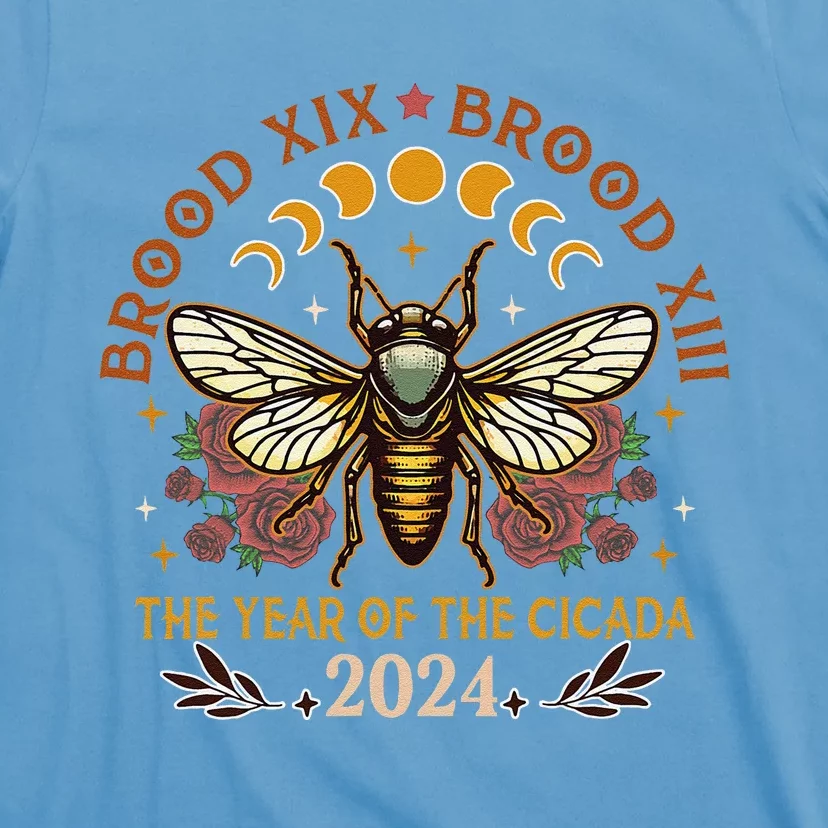 Cicada Lover Brood Xix Brood Xiii Year Of The Cicada 2024 T-Shirt