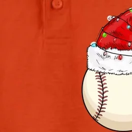 Christmas Lights Baseball Santa Hat Catcher Pitcher Pj Gift Dry Zone Grid Performance Polo