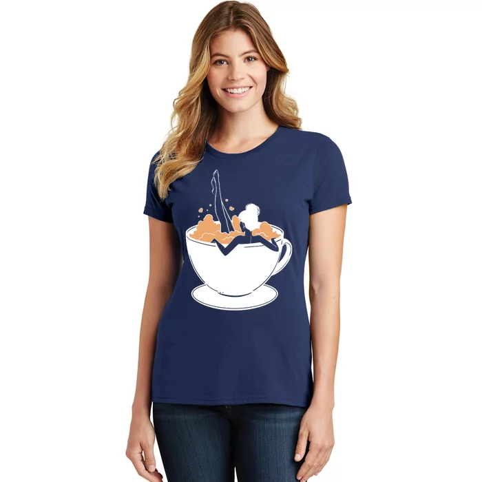 Coffee Lovers Bubble Bath Women's T-Shirt