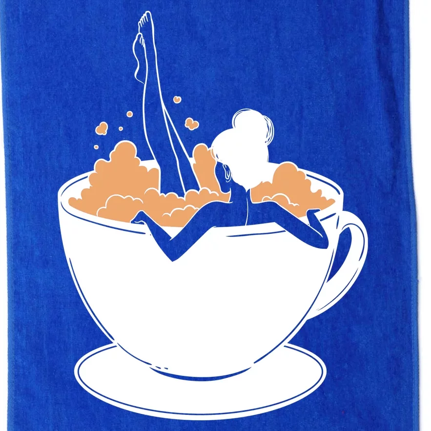 Coffee Lovers Bubble Bath Platinum Collection Golf Towel