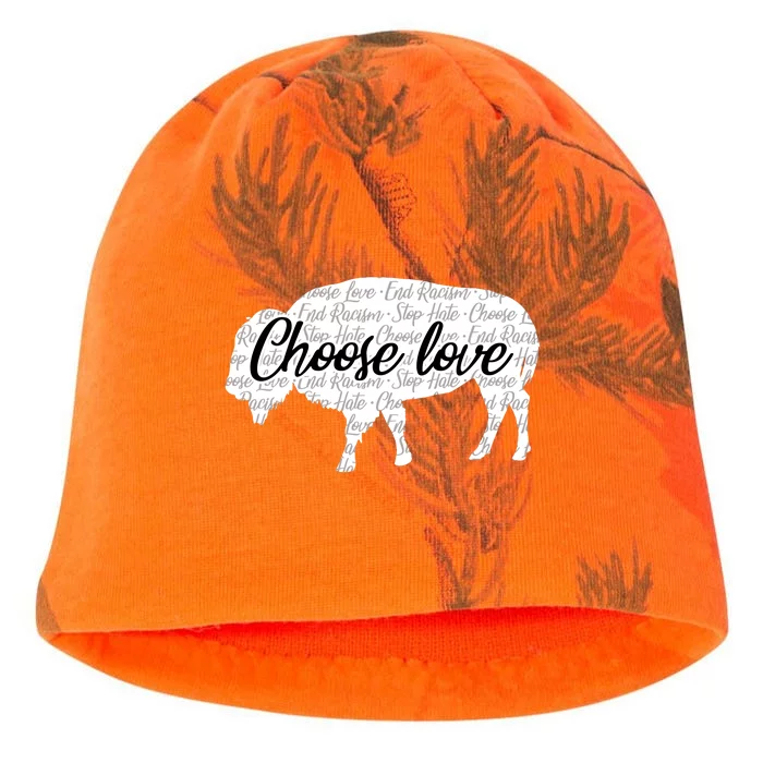 Choose Love Buffalo Kati - Camo Knit Beanie