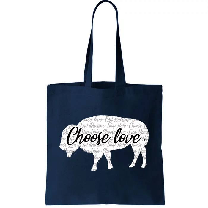 Choose Love Buffalo Tote Bag