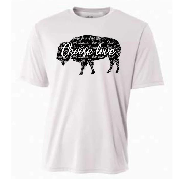 Choose Love Buffalo Cooling Performance Crew T-Shirt