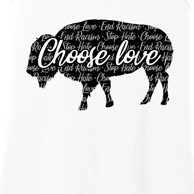 Choose Love Buffalo Ladies Essential Tank