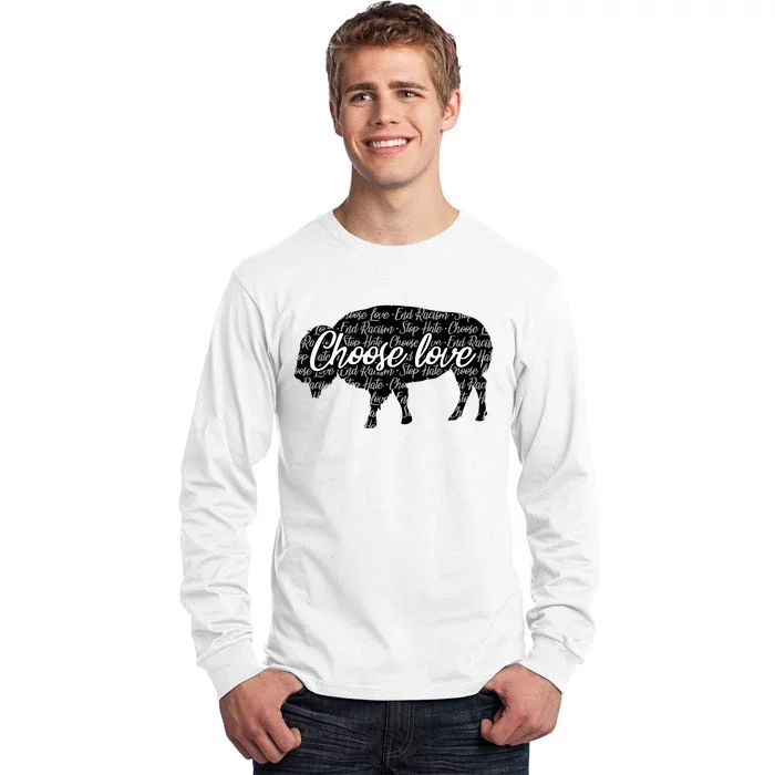 Choose Love Buffalo Tall Long Sleeve T-Shirt