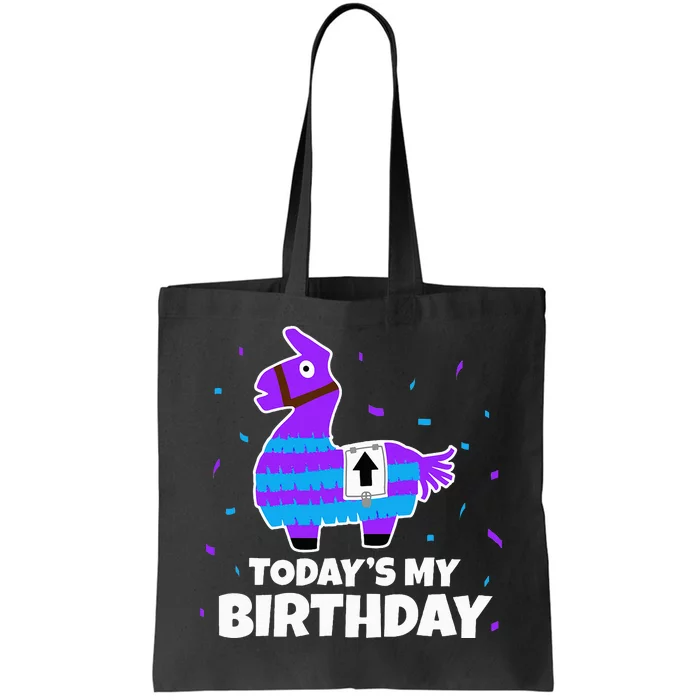 Cute Llama Birthday Party Celebration Tote Bag