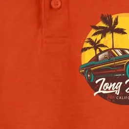 California Long Beach Dry Zone Grid Performance Polo