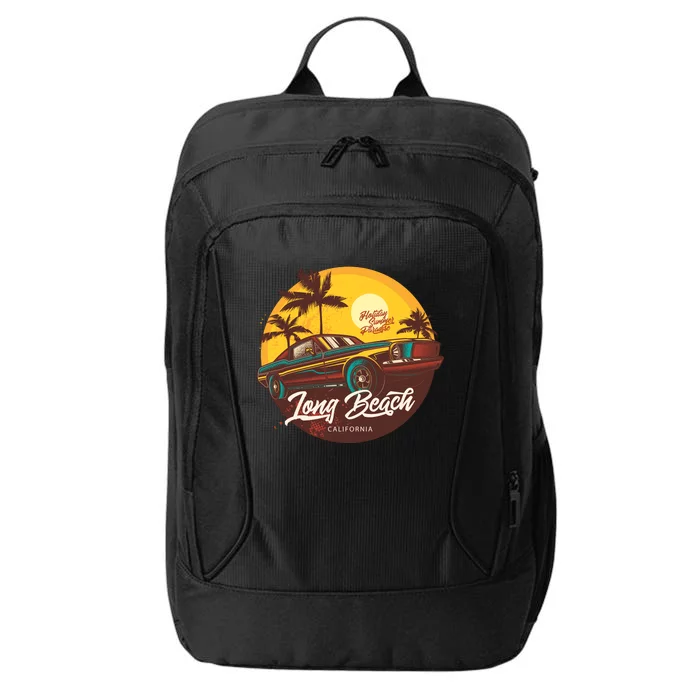 California Long Beach City Backpack