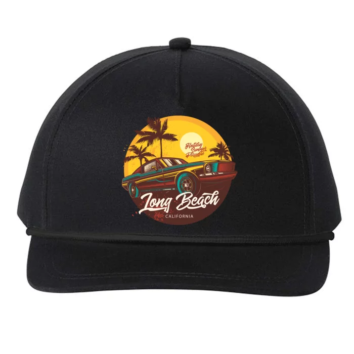 California Long Beach Snapback Five-Panel Rope Hat