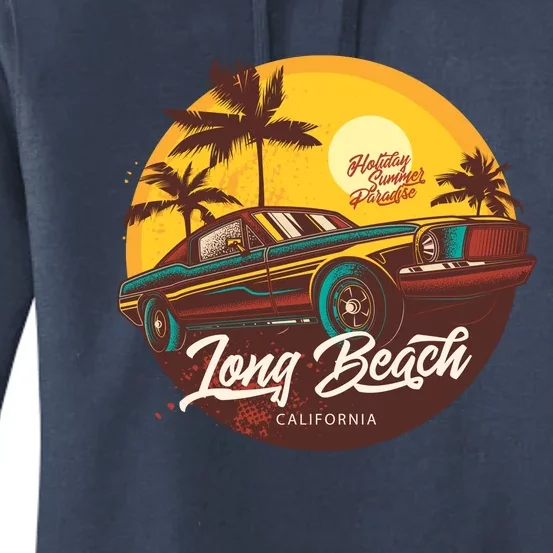 California Long Beach Women's Pullover Hoodie