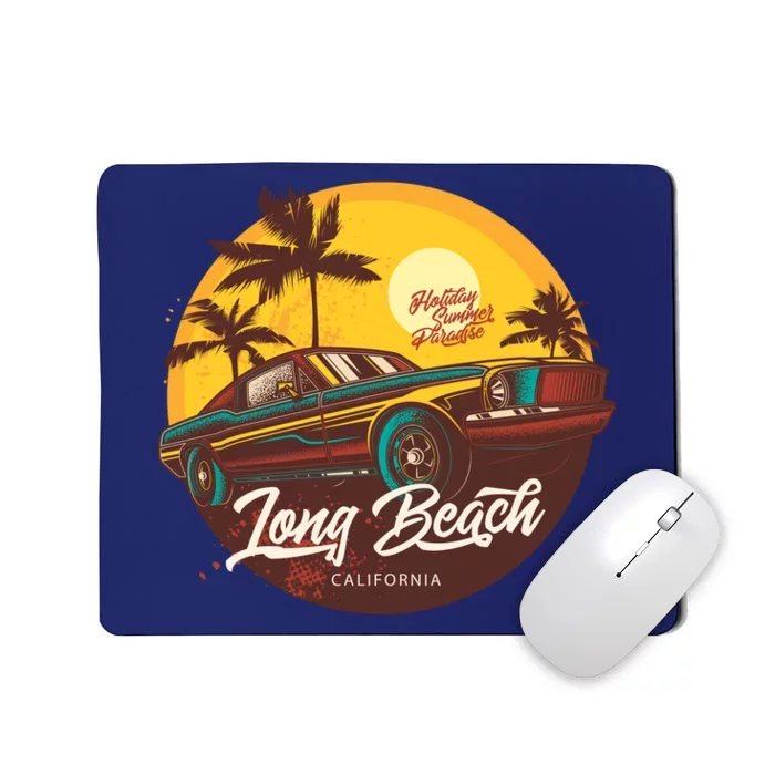 California Long Beach Mousepad