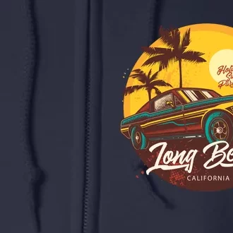 California Long Beach Full Zip Hoodie