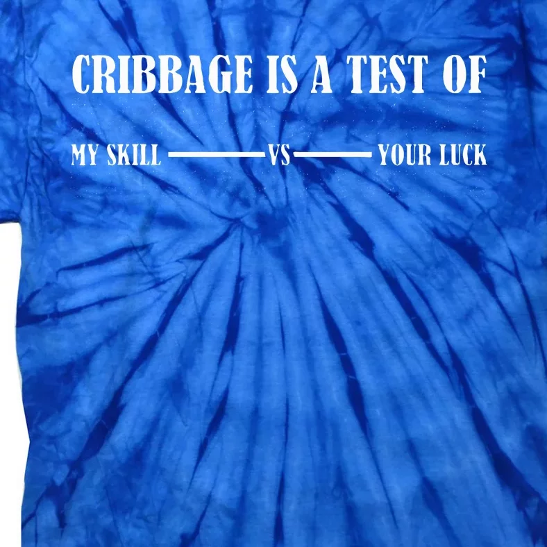 Cribbage Lover Board Game Champion Tie-Dye T-Shirt