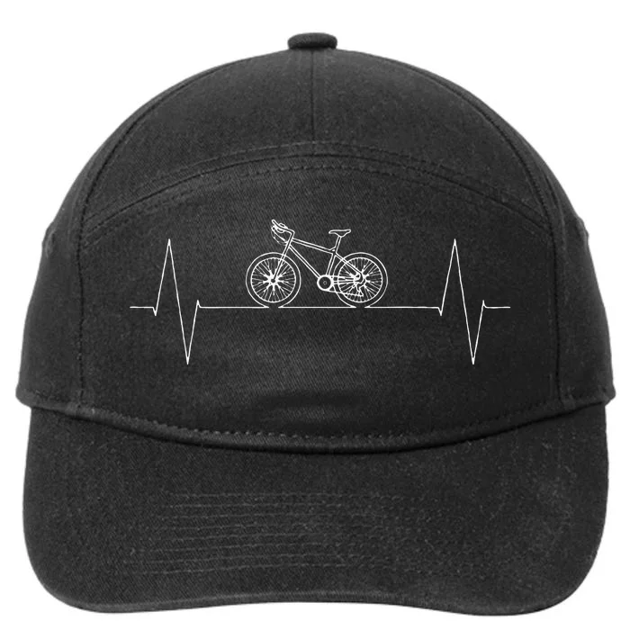 Cycling Lover  Bicycle Rider  Cycling 7-Panel Snapback Hat