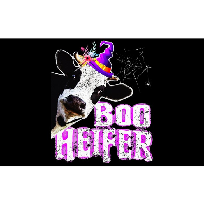 Cow Lover Boo Heifer Funny Halloween Farmer Gift Bumper Sticker