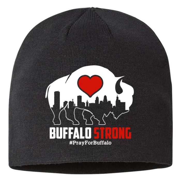 Choose Love Buffalo Strong Pray For Buffalo 8 1/2in Sustainable Knit Beanie